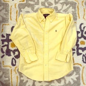 Boys Ralph Lauren button down shirt size 6